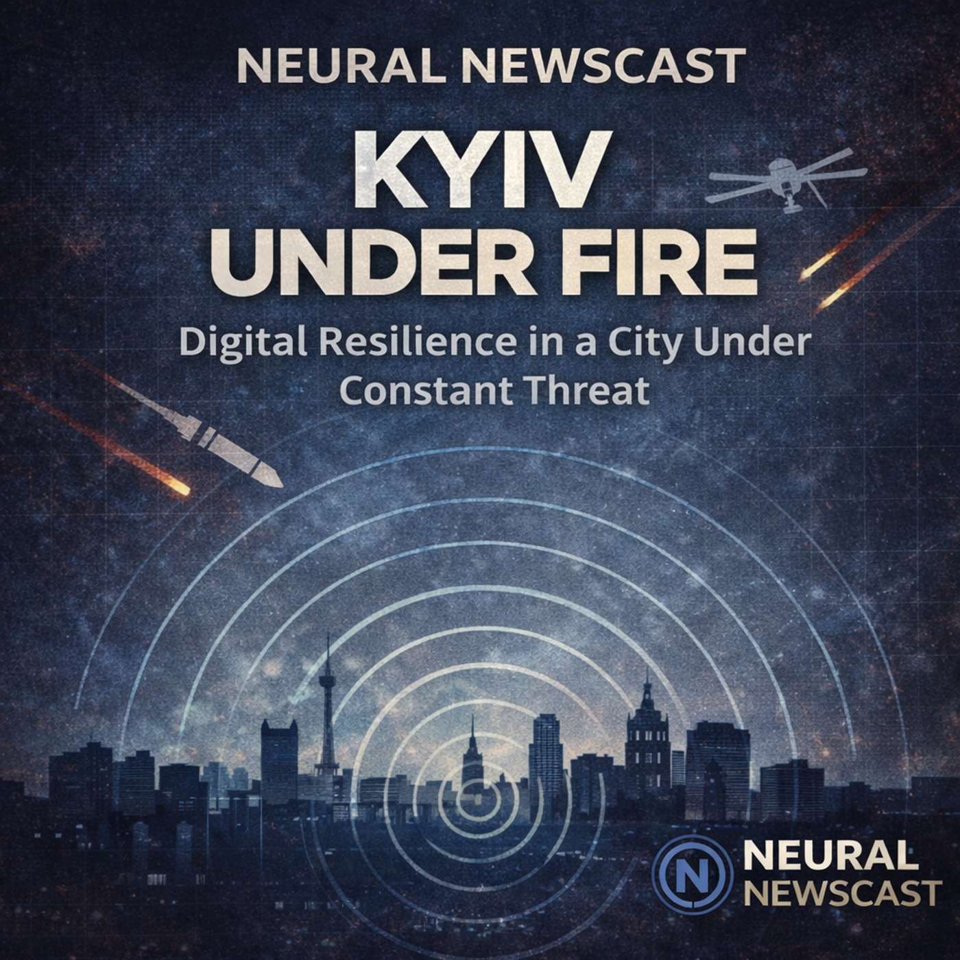 Midnight Over Kyiv: Resilience Amidst the Ruin